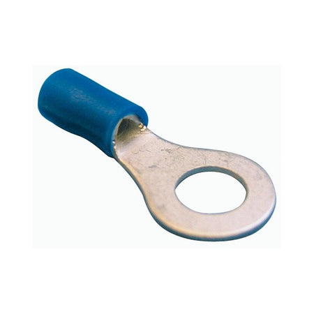 Wiring Connectors - Blue - Ring - 6mm - Pack of 50