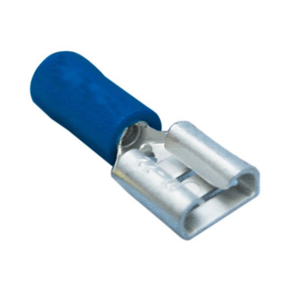 Wiring Connectors - Blue - Female Slide-On - Assorted - Pack of 50