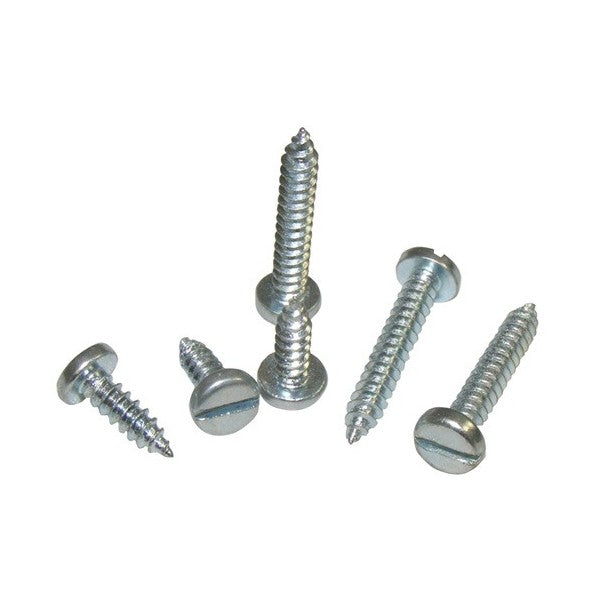 Screw Self Tap Slotted - 3/4in. x Size 12 - Pack of 4