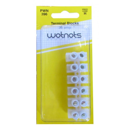 Wiring Connectors - Clear - 30A Terminal Block