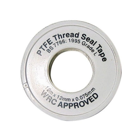 PTFE Thread Seal Tape - 12mm x 12m