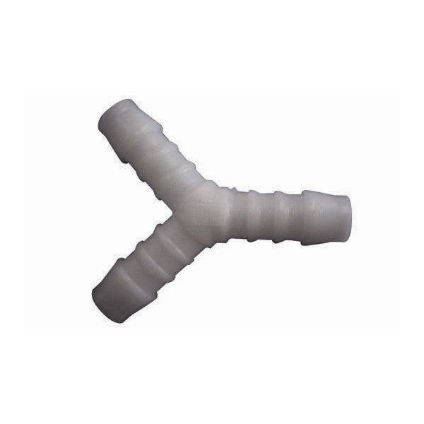 Hose Connector - Y Piece Push-Fit - 8mm
