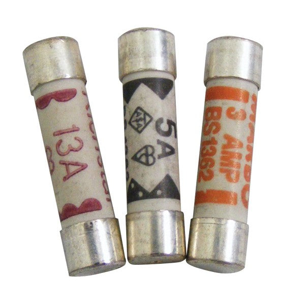 Fuses - Household Mains - Assorted - Pack Of 4