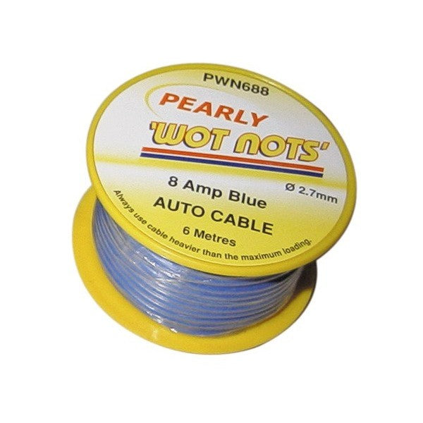 1 Core Cable - Blue - 6m - 8A