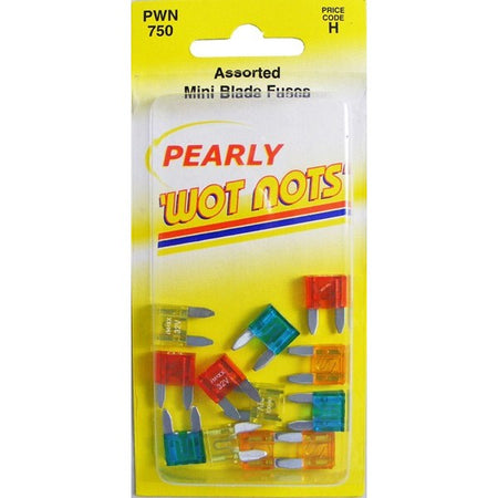 Fuses - Mini Blade - Assorted - Pack Of 12