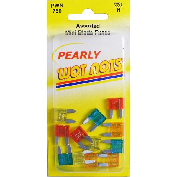 Fuses - Mini Blade - Assorted - Pack Of 12