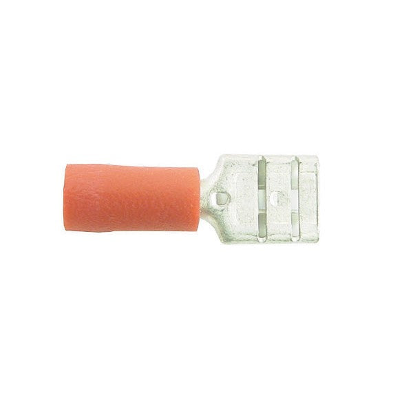 Wiring Connectors - Red - Female Slide-On - 6.3mm - Pack of 25