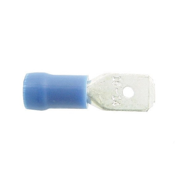 Wiring Connectors - Blue - Tab 250 - 6.3mm - Pack of 25