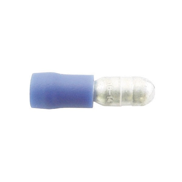 Wiring Connectors - Blue - Male Bullet - 5mm - Pack of 25