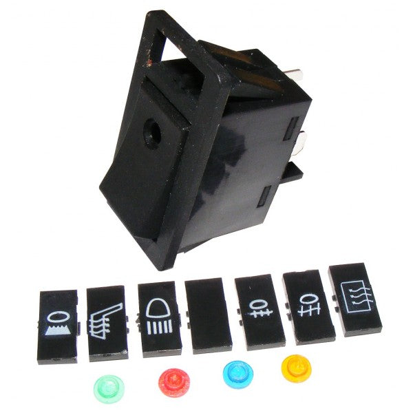 Switch - On/Off Rocker - 3 pin