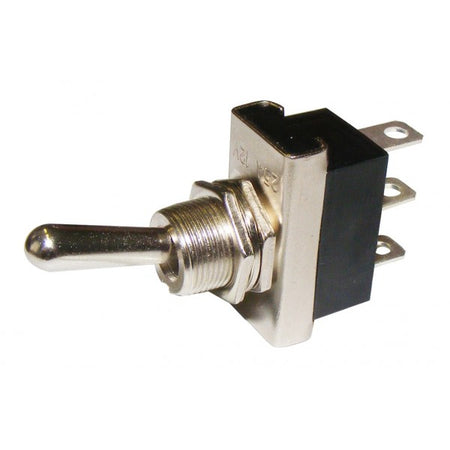 Switch - On/Off/On Flick Type - Chrome