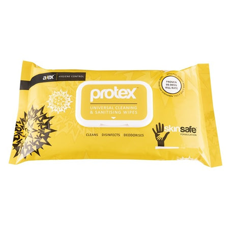 Universal Cleaning & Sanitising Wipes - Pack of 100
