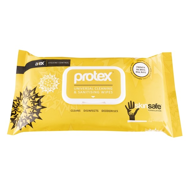 Universal Cleaning & Sanitising Wipes - Pack of 100