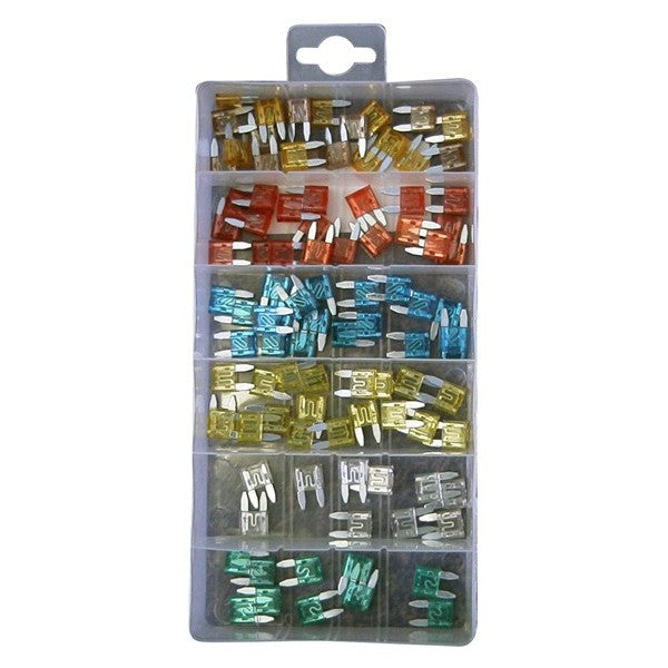 Fuses - Auto Mini Blade - Assorted - Pack Of 100