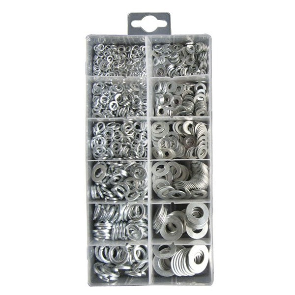 Flat & Spring Washers - Assorted - Pack Of 790