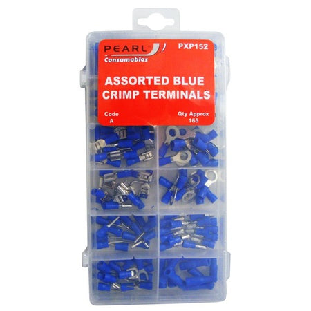 Wiring Connectors - Blue - Assorted - Pack of 285