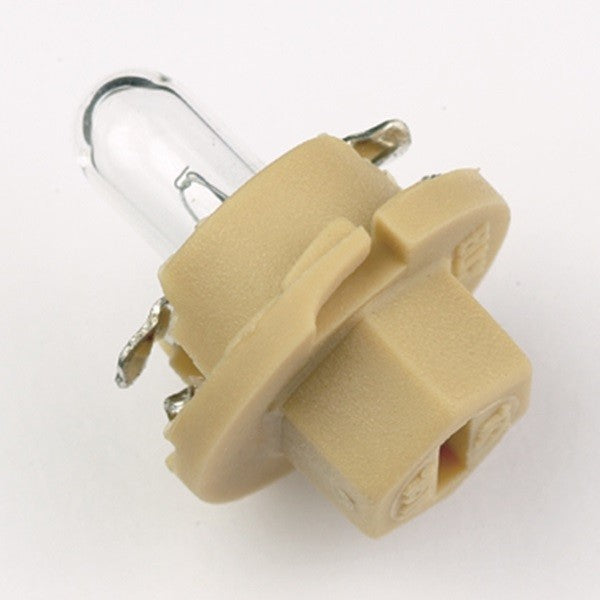 Miniature Bulbs - 12V 1.5W Bx8.4D - Panel (Beige Base)