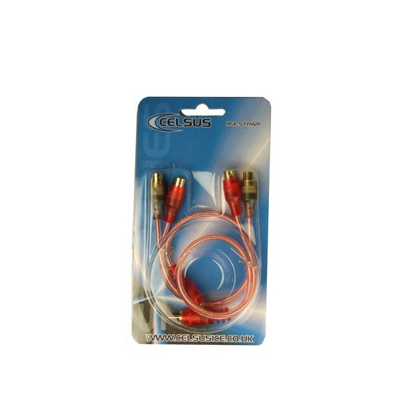 Phono Cable - Connect ST - Male to Female Y Leads