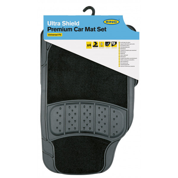 Ultra Sheild 5000 Car Mat Set Black