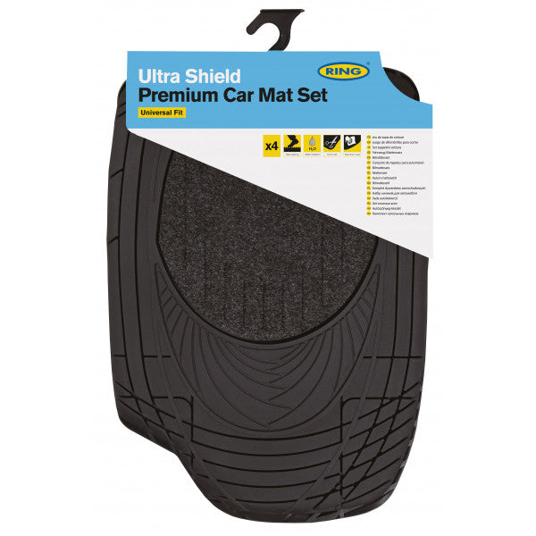 Dura Shield 4000 Car Mat Set Black
