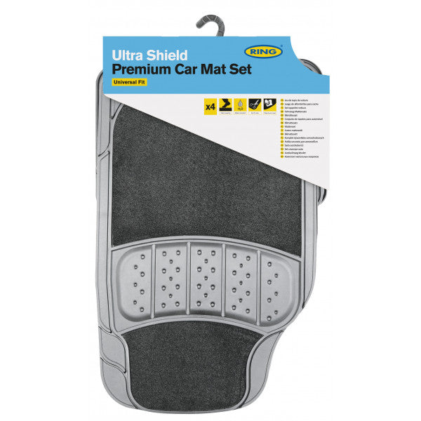 Ultra Sheild 5000 Car Mat Set Grey