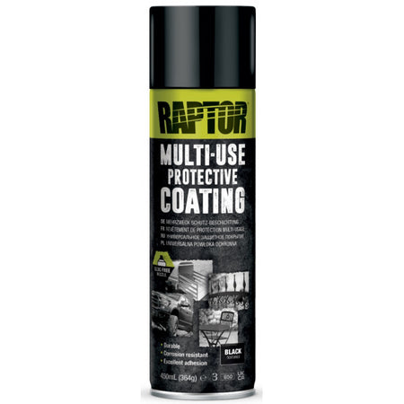 U-Pol Raptor Multiuse Protective Coating Aerosol - 450ml