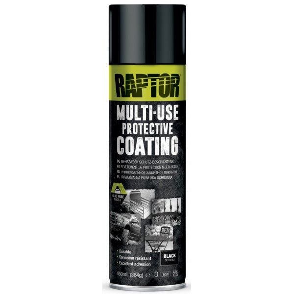 U-Pol Raptor Multiuse Protective Coating Aerosol - 450ml