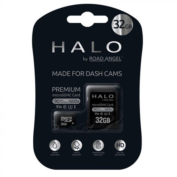 Road Angel 32GB Micro SD card Made for Dash Cameras