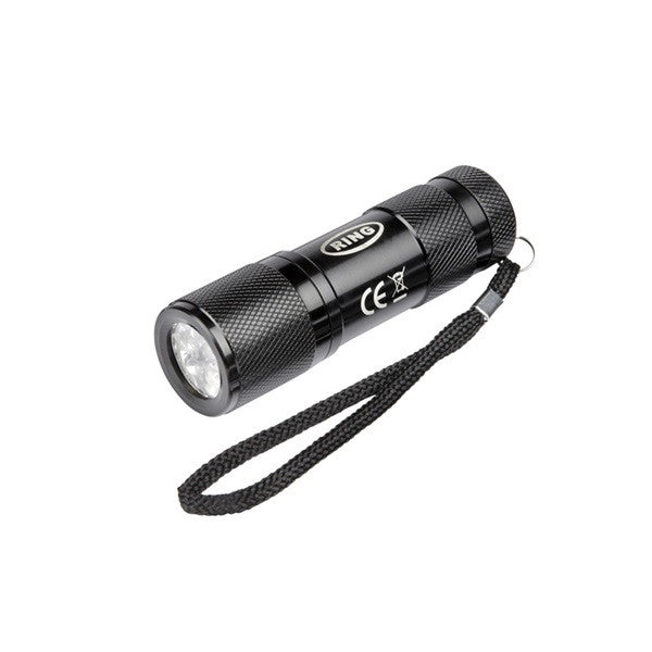 Ring 9 LED Aluminium Torch