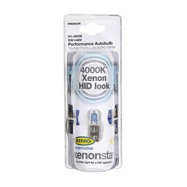 Halogen Headlamp - 12V 55W H1 - Xenon Star 4000K