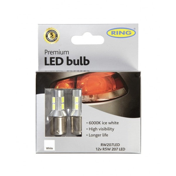 LED Bulb - 12V R5W/R10w 6000K-LED - Long Life