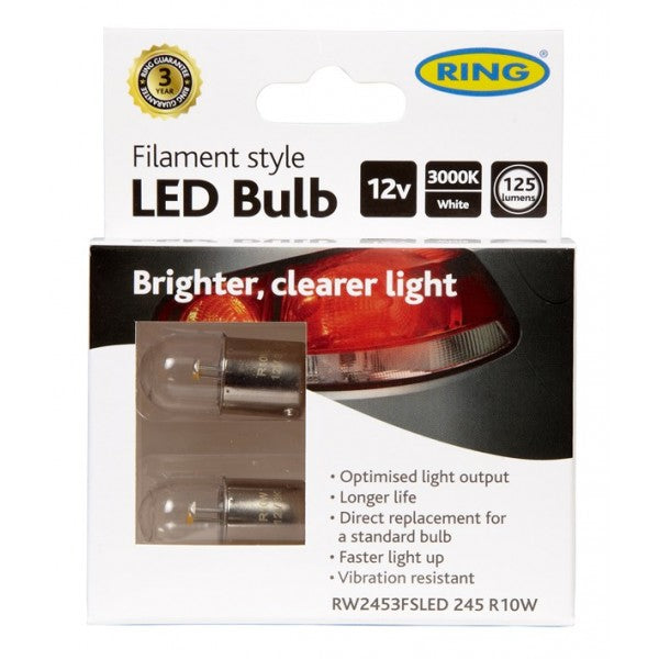 Filament Style LED - R10W 12V - 3000K