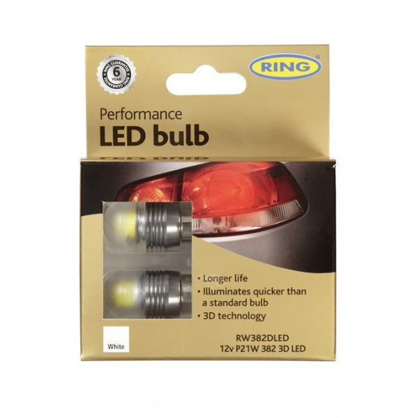 LED Bulb - 12V 3D P21W 7000K-LED - Long Life