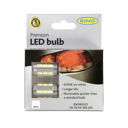 LED Bulb - 12V P21W 6000K-LED - Long Life