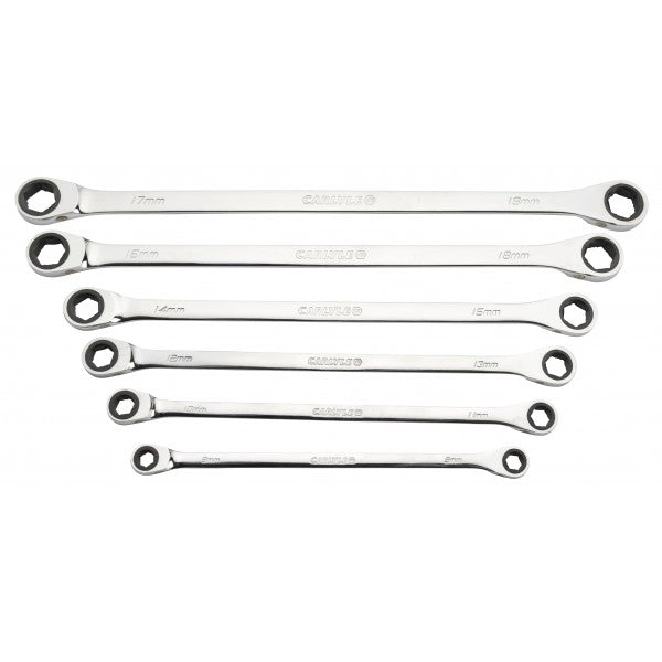 Spanner Set - Box End - Extra Long - Metric - 6 Piece