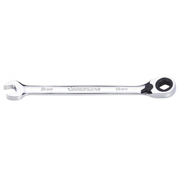 Spanner - Reversible Ratcheting - Metric - 9 mm