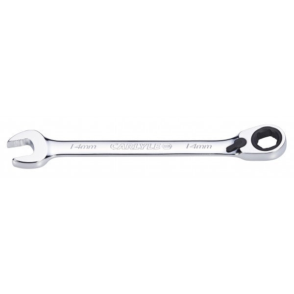 Spanner - Reversible Ratcheting - Metric - 14 mm