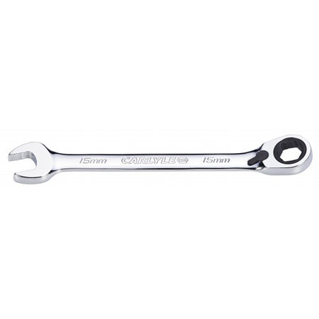 Spanner - Reversible Ratcheting - Metric - 15 mm