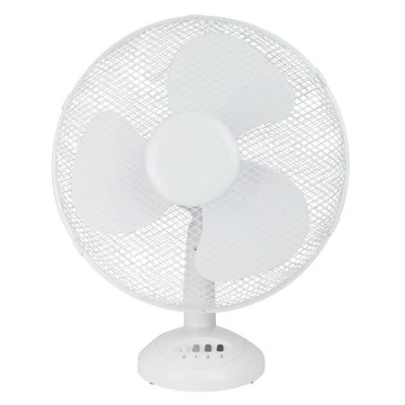 3 Speed Oscillating Desk Fan - 12in.
