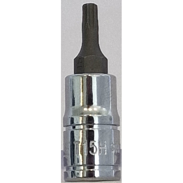 Tampe Star Bit - T15H - 1/4in. Drive Socket