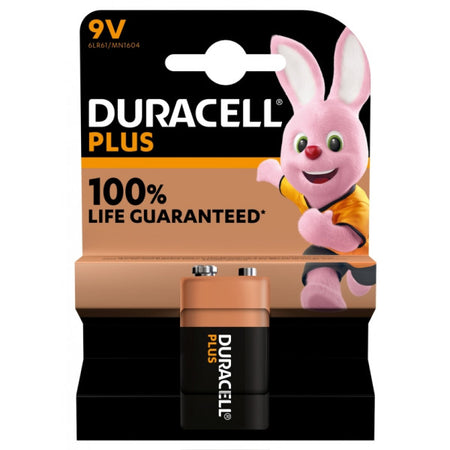 Plus Power Alkaline 9V Battery