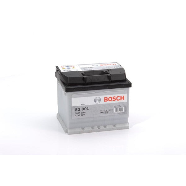 Bosch S3001 Battery  - 12V - 41Ah - 360CCA