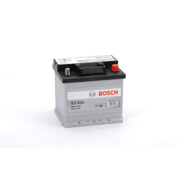 Bosch S3002 Battery  - 12V - 45Ah - 400CCA