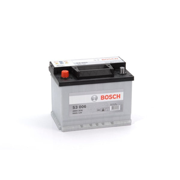Bosch S3006 Battery  - 12V - 56Ah - 480CCA