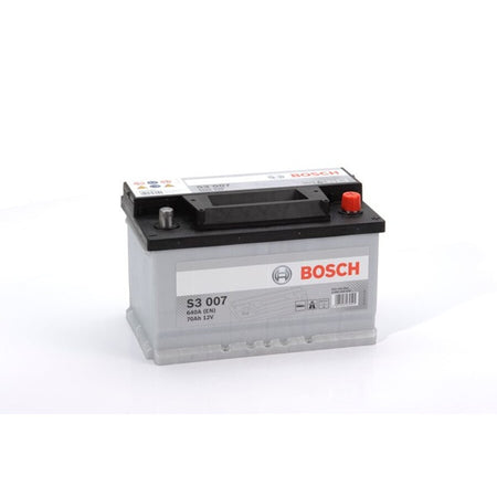 Bosch S3007 Battery  - 12V - 70Ah - 640CCA