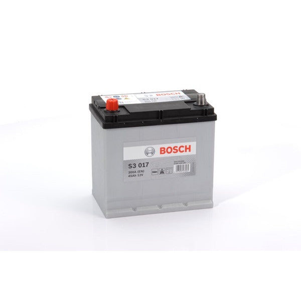 Bosch S3017 Battery  - 12V - 45Ah - 300CCA