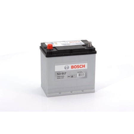 Bosch S3017 Battery  - 12V - 45Ah - 300CCA