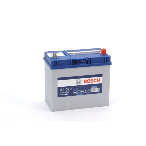 Bosch S4020 Battery  - 12V - 45Ah - 330CCA