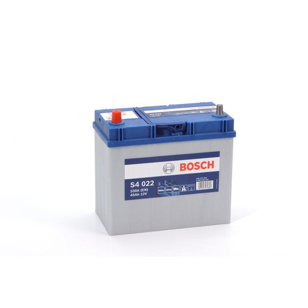 Bosch S4022 Battery  - 12V - 45Ah - 330CCA