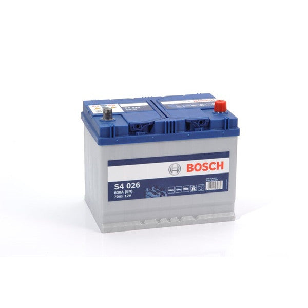 Bosch S4026 Battery  - 12V - 70Ah - 630CCA